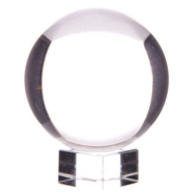 Krikštolinis rutulys ir stovas 150 mm