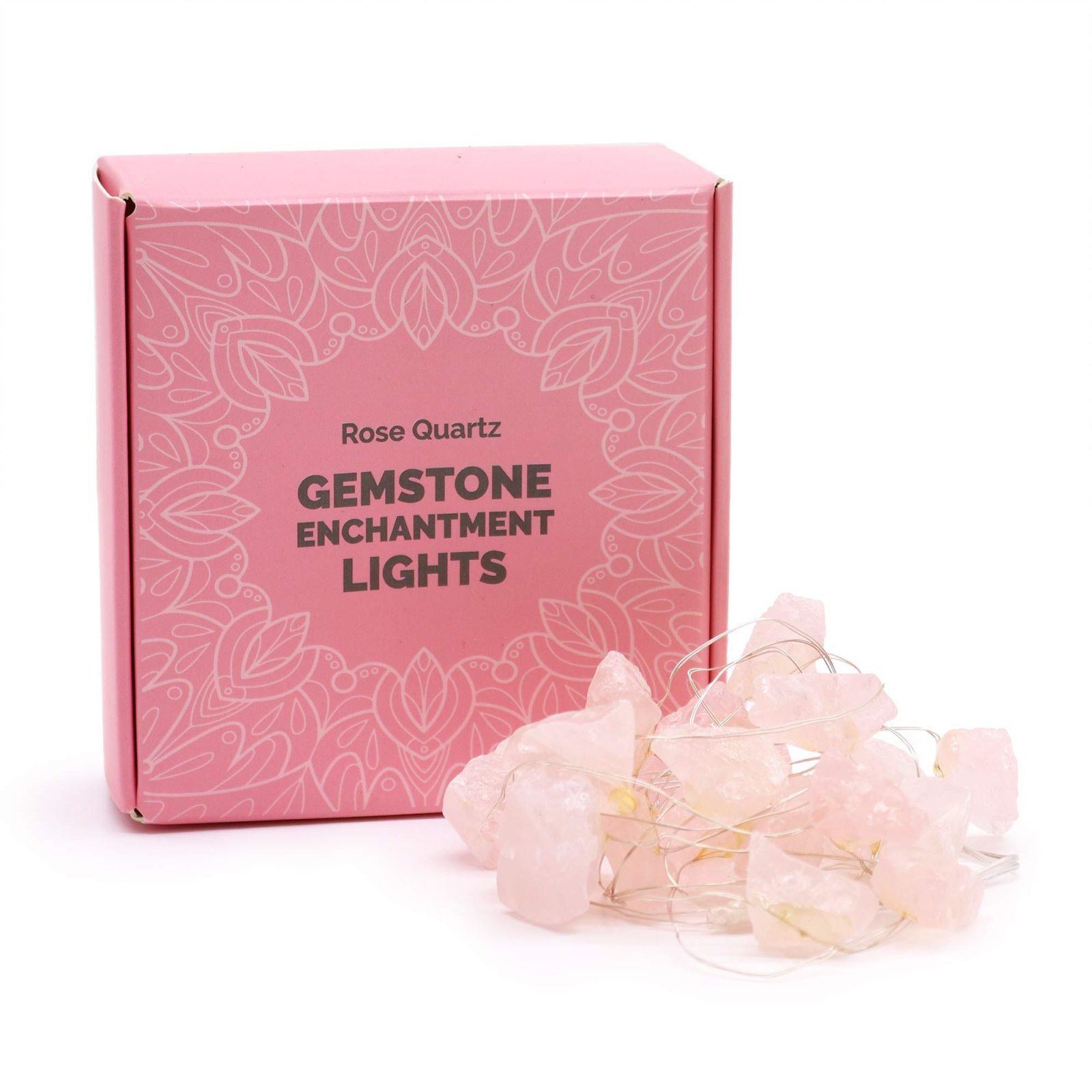 Natūralių akmenų šviečianti girlianda Gemstone Enchantment Lights – rožinis kvarcas Natūralių akmenų šviečianti girlianda Gemstone Enchantment Lights – rožinis kvarcas - Paveikslėlis 7