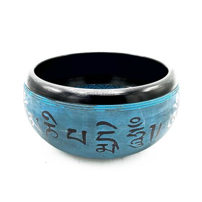 Dainuojantis dubuo - Mėlyna Mantra Penki Buda - 16 cm
