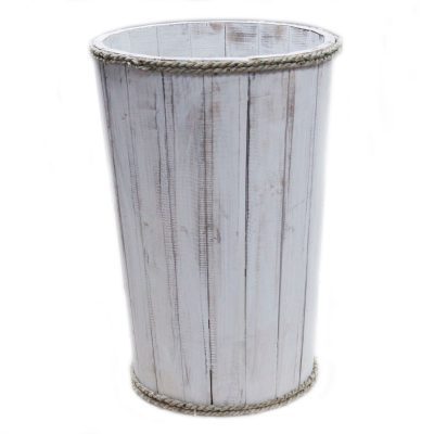 Jūrinė vitrina balta 45x32 cm