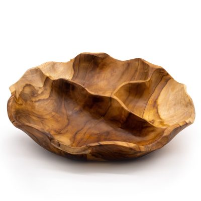 Tikmedžio vaisių dubuo, trijų dalių 30x5.5cm