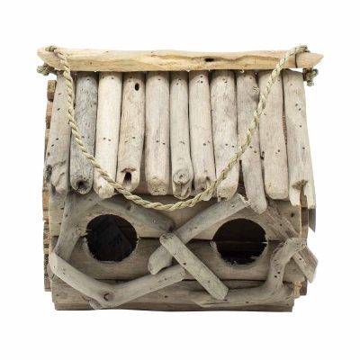 Paukščių namelis dvigubas 42x25x8.5 cm