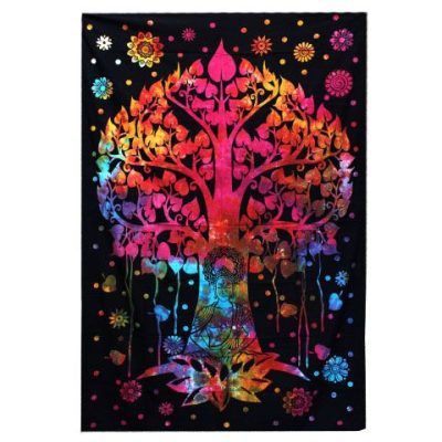 Sienų dekoracija lovatiesė Bodhi medis 230×200 (cm)