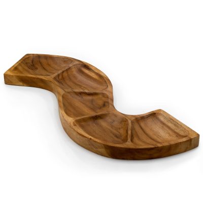 Tikmedžio dubuo gyvatės formos 55 cm