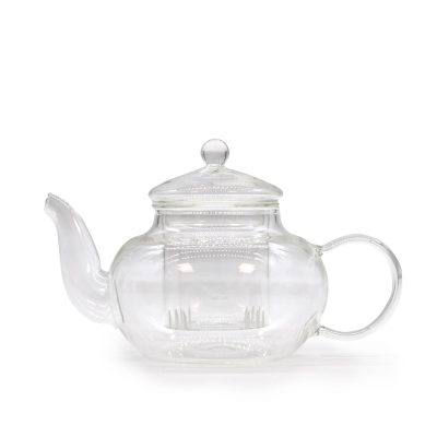 Stiklinis arbatinukas su sieteliu 400ml