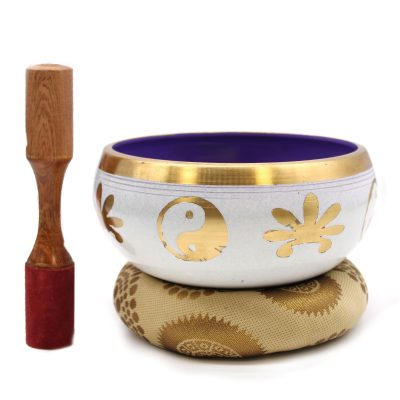 Dainuojančių dubenų rinkinys Yoga Moves 14 cm