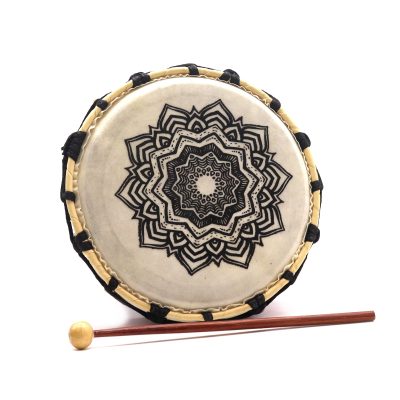 Šamanų būgnas su dviem lazdelėmis Mandala – 20cm