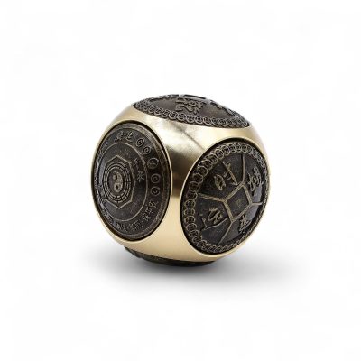 Fengšui talismanas – turto kauliukas-suktukas „Fortūna“ (5,5 cm)