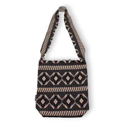 Žakardinė natūralaus audinio rankinė Desert Loom – Nomad Carryall