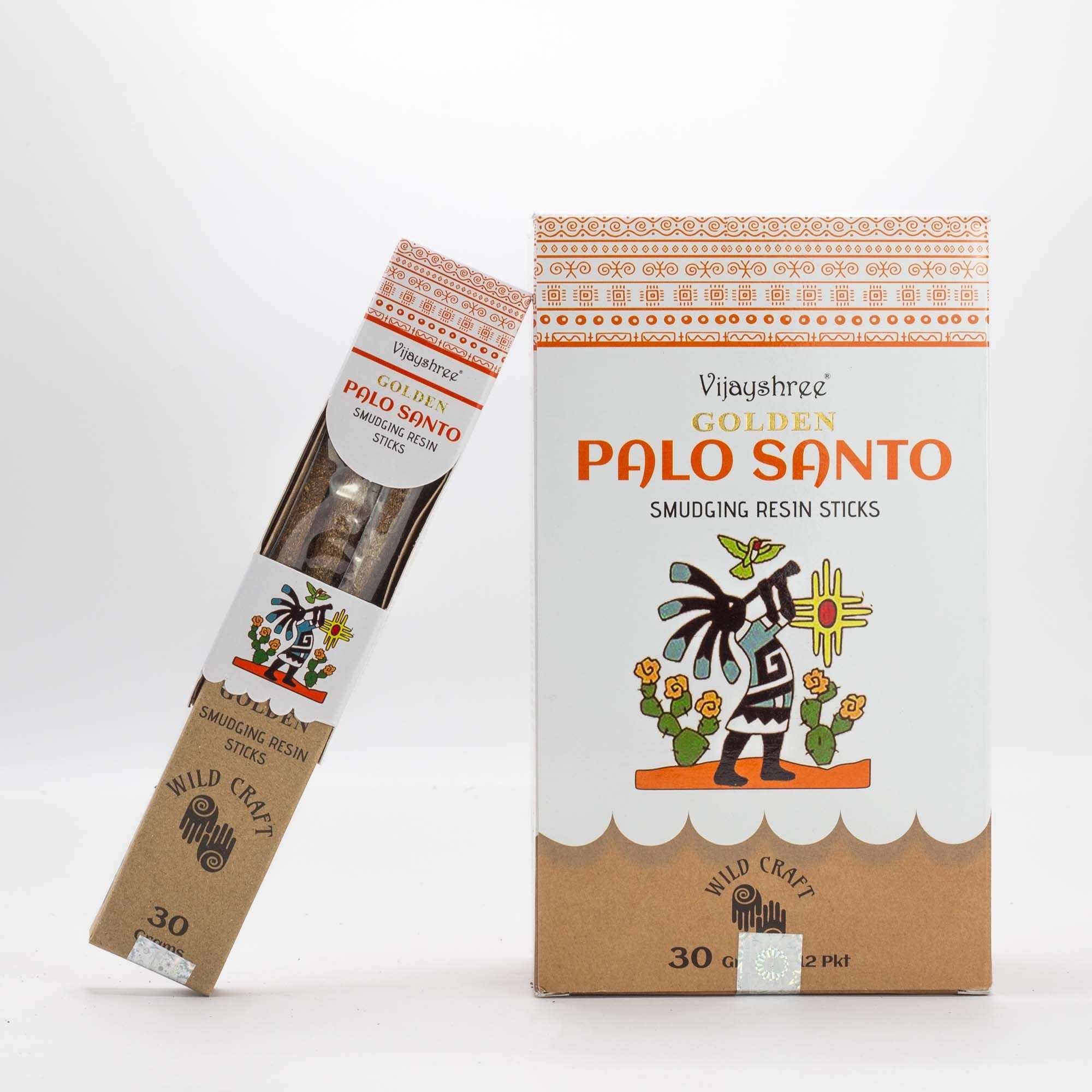 Palo Santo sakų smilkalų lazdelės Golden 30g 6 vnt. Palo Santo sakų smilkalų lazdelės Golden 30g 6 vnt. - Paveikslėlis 4