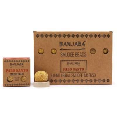 Banjara Palo Santo smilkymo rutuliukai su laikikliu