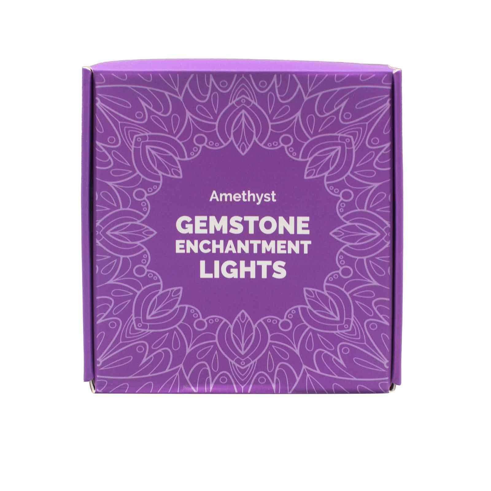 Natūralių akmenų šviečianti girlianda Gemstone Enchantment Lights – ametistas Natūralių akmenų šviečianti girlianda Gemstone Enchantment Lights – ametistas - Paveikslėlis 3
