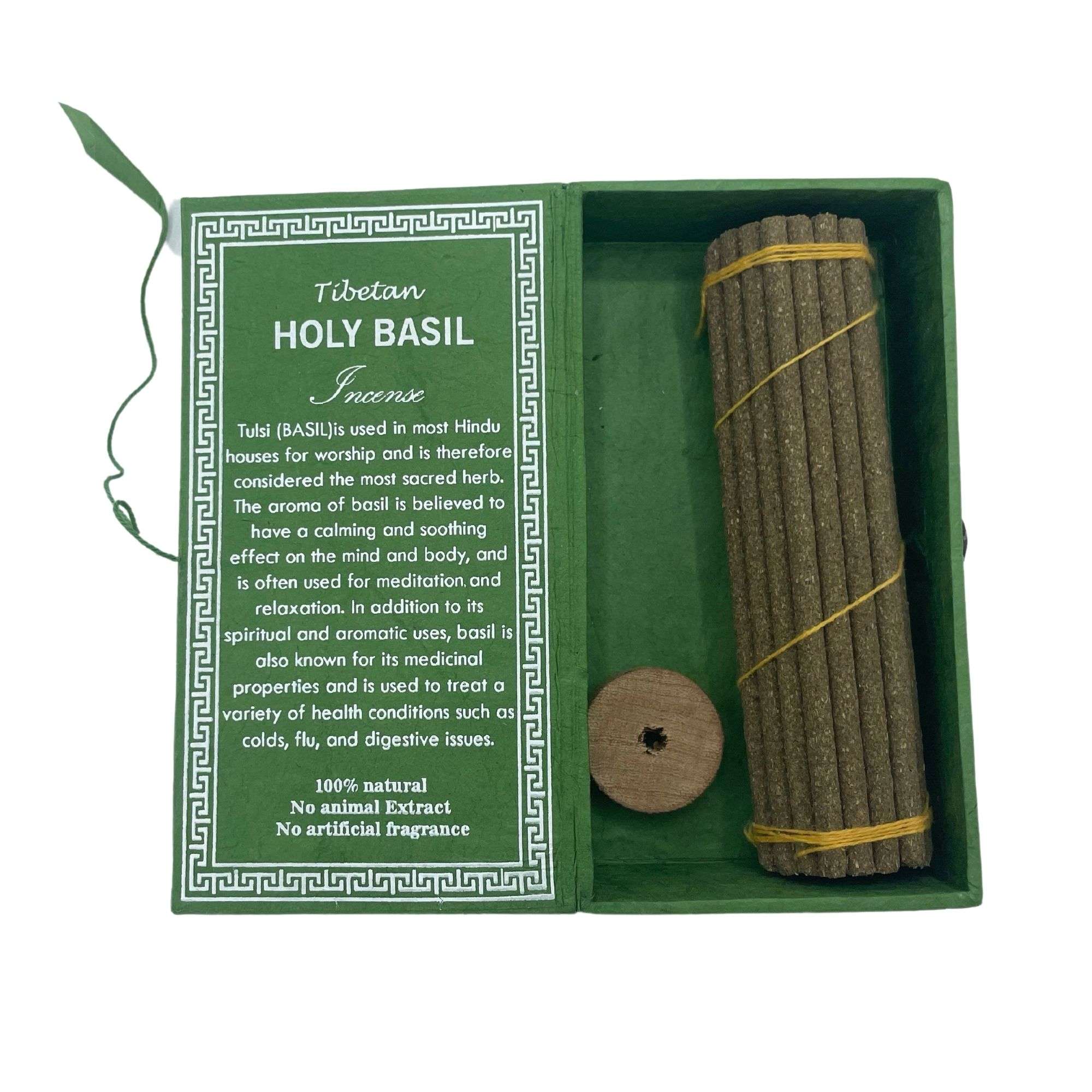Himalayan Aromatic Incense Gift Set – Holy Basil Himalajų aromatingų smilkalų dovanų rinkinys – šventasis bazilikas - Image 2